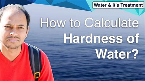 how to determine water hardness